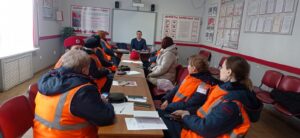 В Уфе транспортные полицейские провели профилактическую беседу в трудовом коллективе железнодорожников