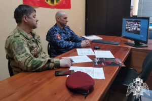 Карельские росгвардейцы приняли участие в заседании совета по военно-патриотическому воспитанию СЗО Росгвардии
