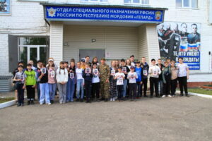 Школьники побывали в отделе специального назначения «Гепард» УФСИН России по Республике Мордовия