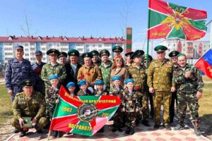 Росгвардейцы поздравили земляков-пограничников с профессиональным праздником на Ямале