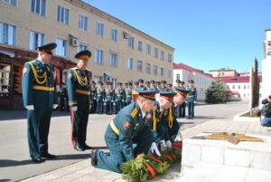 В кировской воинской части Росгвардии состоялся митинг, посвященный Дню Победы