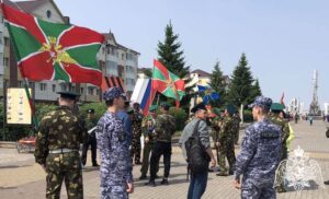 Росгвардия приняла участие в обеспечении безопасности в Тюменской области во время проведения мероприятий посвящённых Дню пограничника