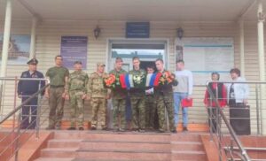Военнослужащие Росгвардии в Омске приняли участи в Дне памяти погибших в Чечне омичей