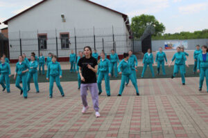 Мастер-класс школы танцев «Шаг вперед» проведен в НВК УФСИН России по Белгородской области
