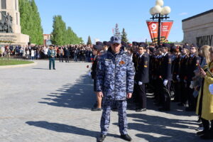 В Татарстане росгвардейцы приняли участие в обеспечении безопасности празднования Дня Великой Победы