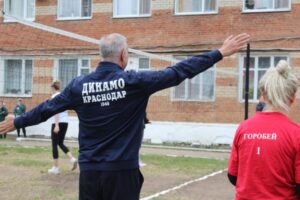 Женская волейбольная команда «Динамо» города Краснодара провела мастер-класс для осужденных женщин