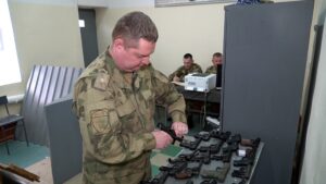 В Пензенской области Росгвардия проводит уничтожение изъятого оружия