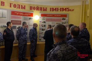 В Самарской области росгвардейцы приняли участие в акции «Ночь музеев»