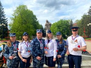 Сотрудники учреждений УИС Белгородской области и члены их семей приняли активное участие в патриотических акциях, посвященных Дню Победы