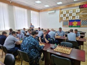 Среди сотрудников пенитенциарной системе края прошел шахматный турнир