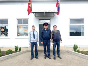 Член Общественной палаты Российской Федерации Сергей Рудов посетил ИЦ-1 УФСИН России по Белгородской области