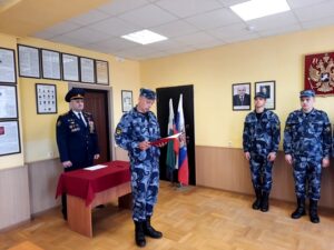 Церемония приведения к Присяге прошла в следственном изоляторе №3 г. Белгорода