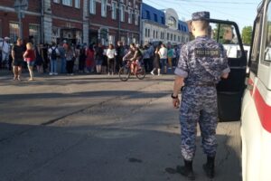 Росгвардейцы обеспечили безопасность мероприятий музейной ночи