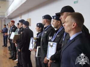 Офицеры Росгвардии заняли призовые места на соревнованиях среди силовых структур