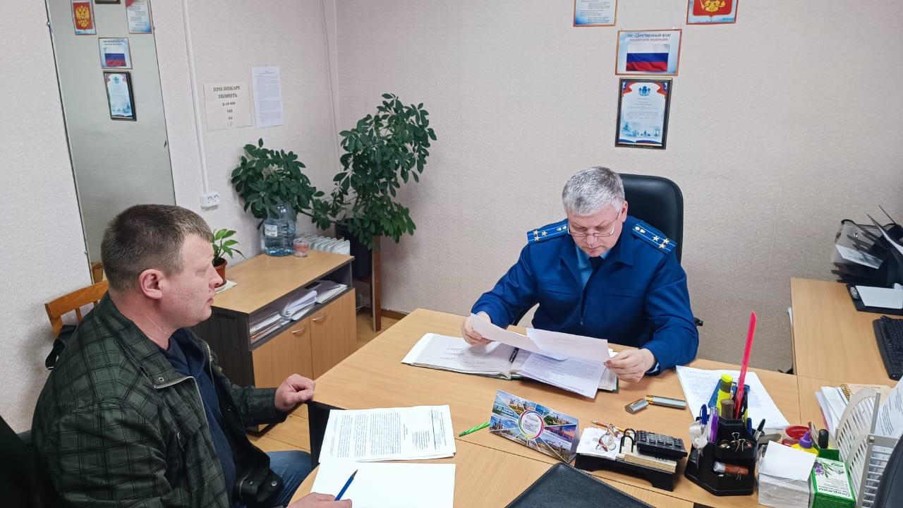 Заместитель прокурора области Андрей Чернов посетил с рабочей поездкой Вохомский район