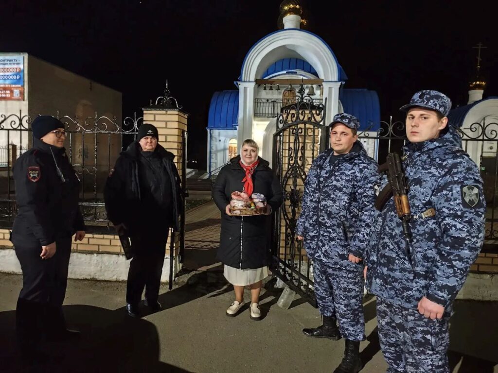 Росгвардейцы обеспечили правопорядок на Пасхальных богослужениях в Челябинской области